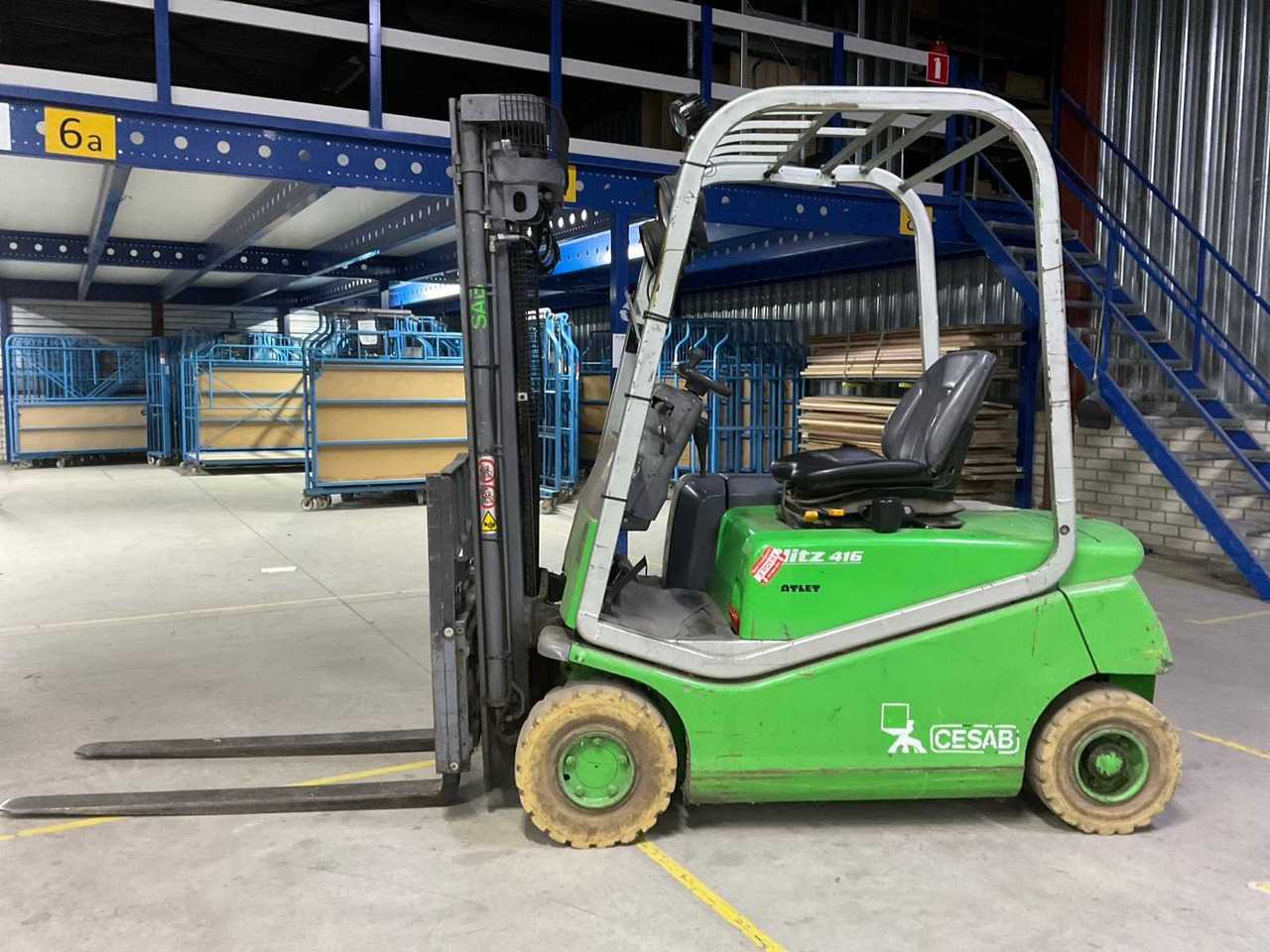 1997 CESAB BLITZ 416 FORKLIFT - Forklift: fotoğraf 2 1997 CESAB BLITZ 416 FORKLIFT - Forklift: fotoğraf 2