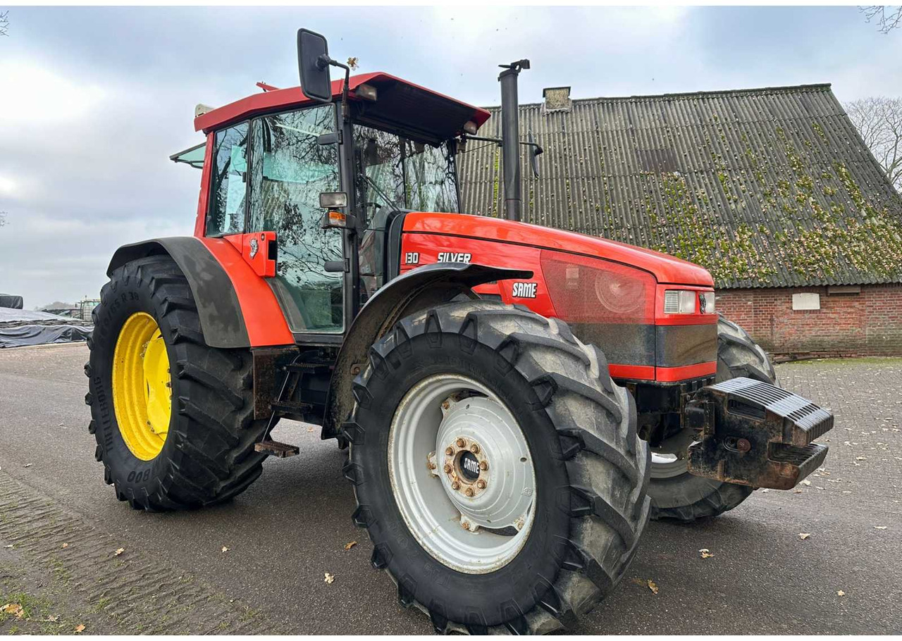 2000 SAME SILVER 130 FOUR-WHEEL DRIVE FARM TRACTOR - Traktör: fotoğraf 3 2000 SAME SILVER 130 FOUR-WHEEL DRIVE FARM TRACTOR - Traktör: fotoğraf 3
