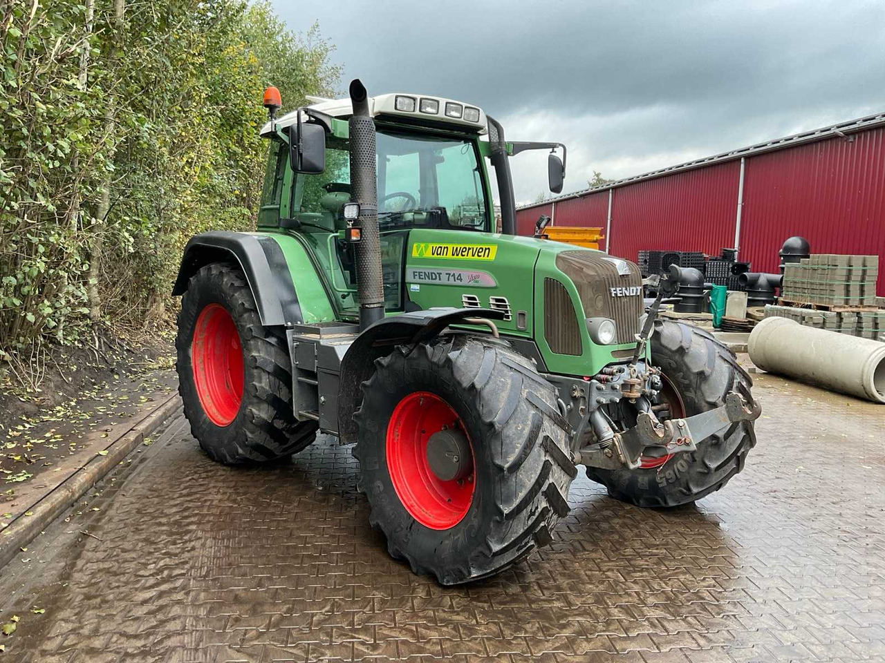 2009 FENDT 714 VARIO TMS ALL-WHEEL DRIVE AGRICULTURAL TRACTOR - Traktör: fotoğraf 4 2009 FENDT 714 VARIO TMS ALL-WHEEL DRIVE AGRICULTURAL TRACTOR - Traktör: fotoğraf 4