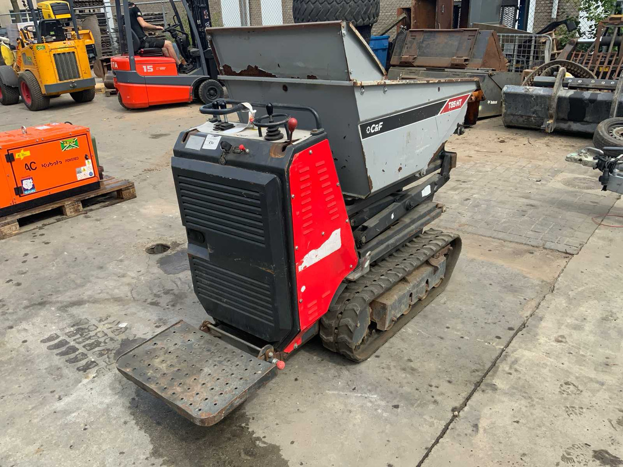 2020 C&F T85 HT TRAKER TRACKED DUMPER - Mini damperli kamyon: fotoğraf 4 2020 C&F T85 HT TRAKER TRACKED DUMPER - Mini damperli kamyon: fotoğraf 4