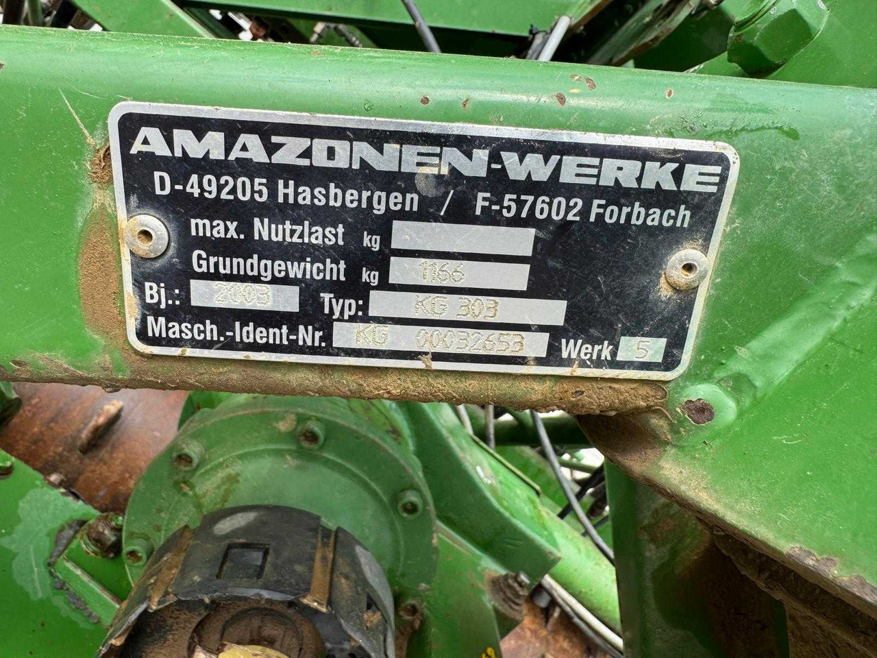 Hassas ekim makinesi Amazone AD303 + KG303: fotoğraf 11