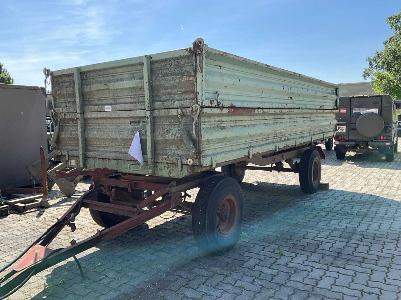 Brantner 6t - Damperli traktör römorku: fotoğraf 3 Brantner 6t - Damperli traktör römorku: fotoğraf 3