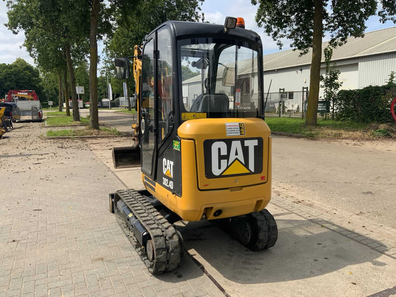 CAT 302.4D - Paletli ekskavatör: fotoğraf 5 CAT 302.4D - Paletli ekskavatör: fotoğraf 5