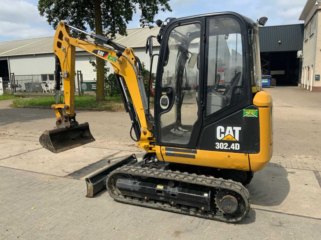 CAT 302.4D - Paletli ekskavatör: fotoğraf 3 CAT 302.4D - Paletli ekskavatör: fotoğraf 3