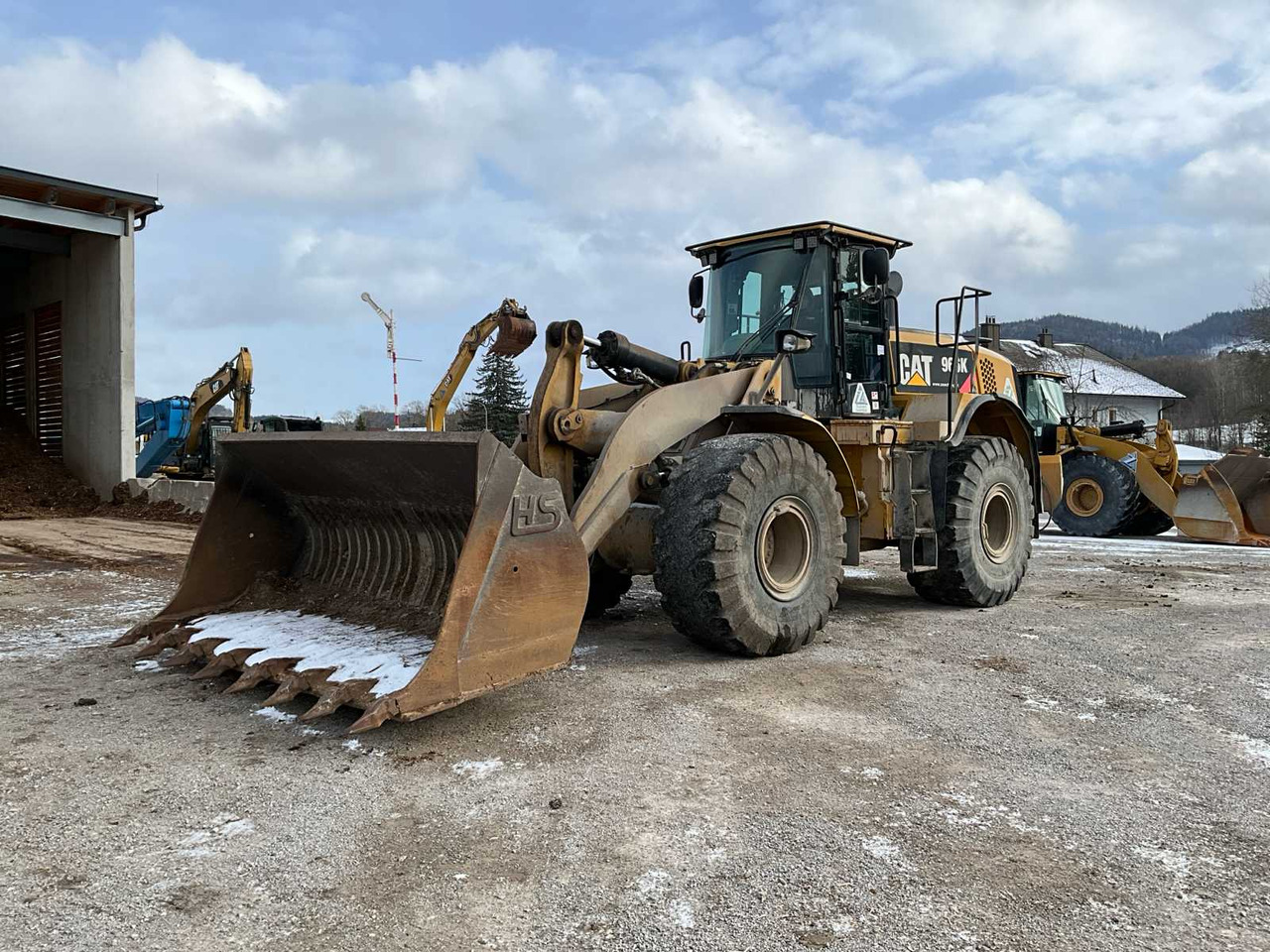 CAT 966K - Tekerlekli yükleyici: fotoğraf 3 CAT 966K - Tekerlekli yükleyici: fotoğraf 3