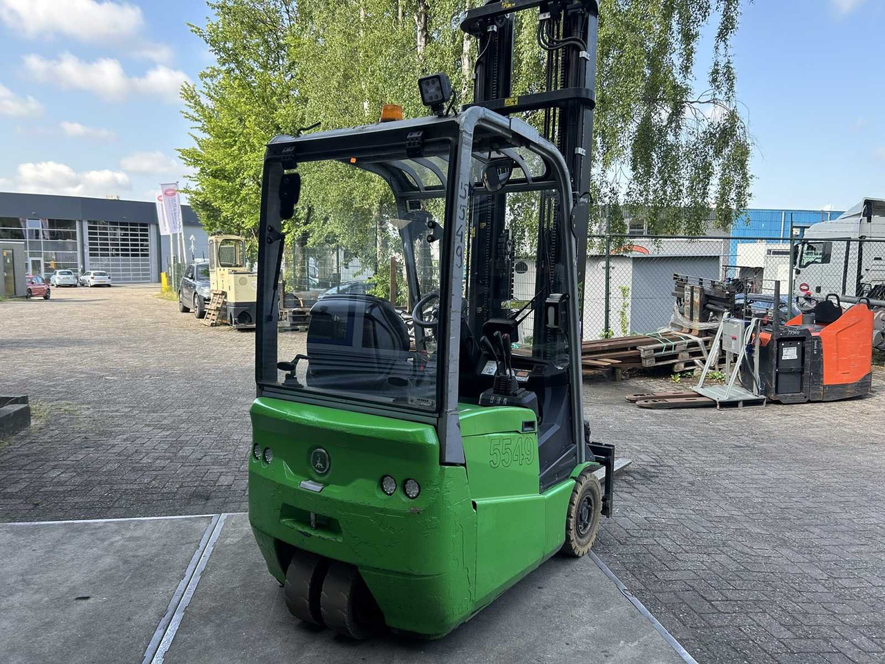 CESAB - 2017 - B315 - FORKLIFT TRIPLEX - FREE-LIFT - SIDE-SHIFT - Forklift: fotoğraf 5 CESAB - 2017 - B315 - FORKLIFT TRIPLEX - FREE-LIFT - SIDE-SHIFT - Forklift: fotoğraf 5