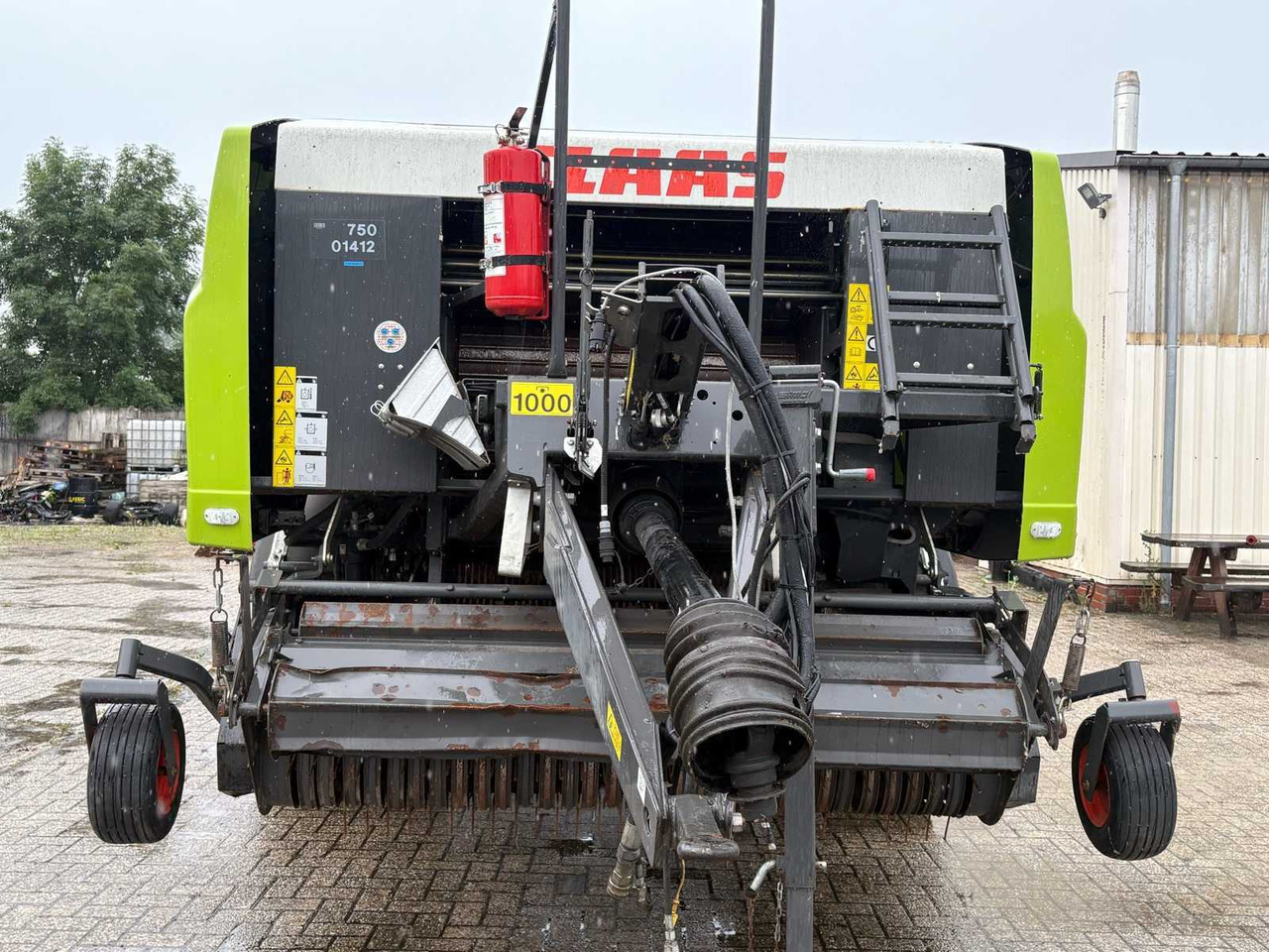 CLAAS ROLLANT 455 UNIWRAP 750 - Silindirik balya makinesi: fotoğraf 2 CLAAS ROLLANT 455 UNIWRAP 750 - Silindirik balya makinesi: fotoğraf 2
