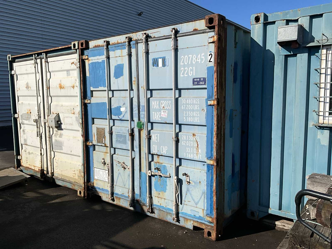 CSC TFC-CCß-90B-CMB - 6m - Yük konteyner: fotoğraf 1 CSC TFC-CCß-90B-CMB - 6m - Yük konteyner: fotoğraf 1