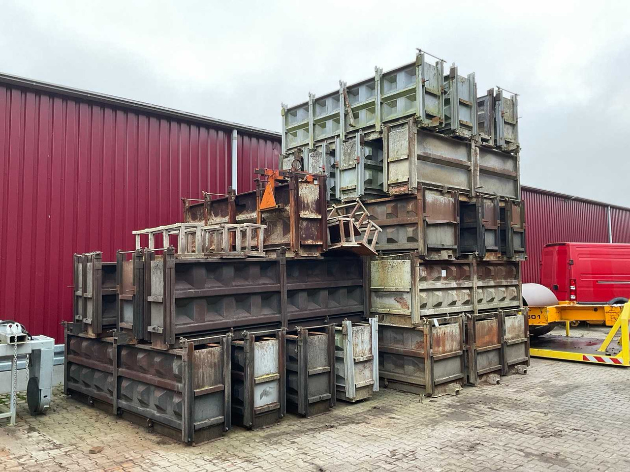 Concrete block mold (25x) - Beton makinesi: fotoğraf 1 Concrete block mold (25x) - Beton makinesi: fotoğraf 1