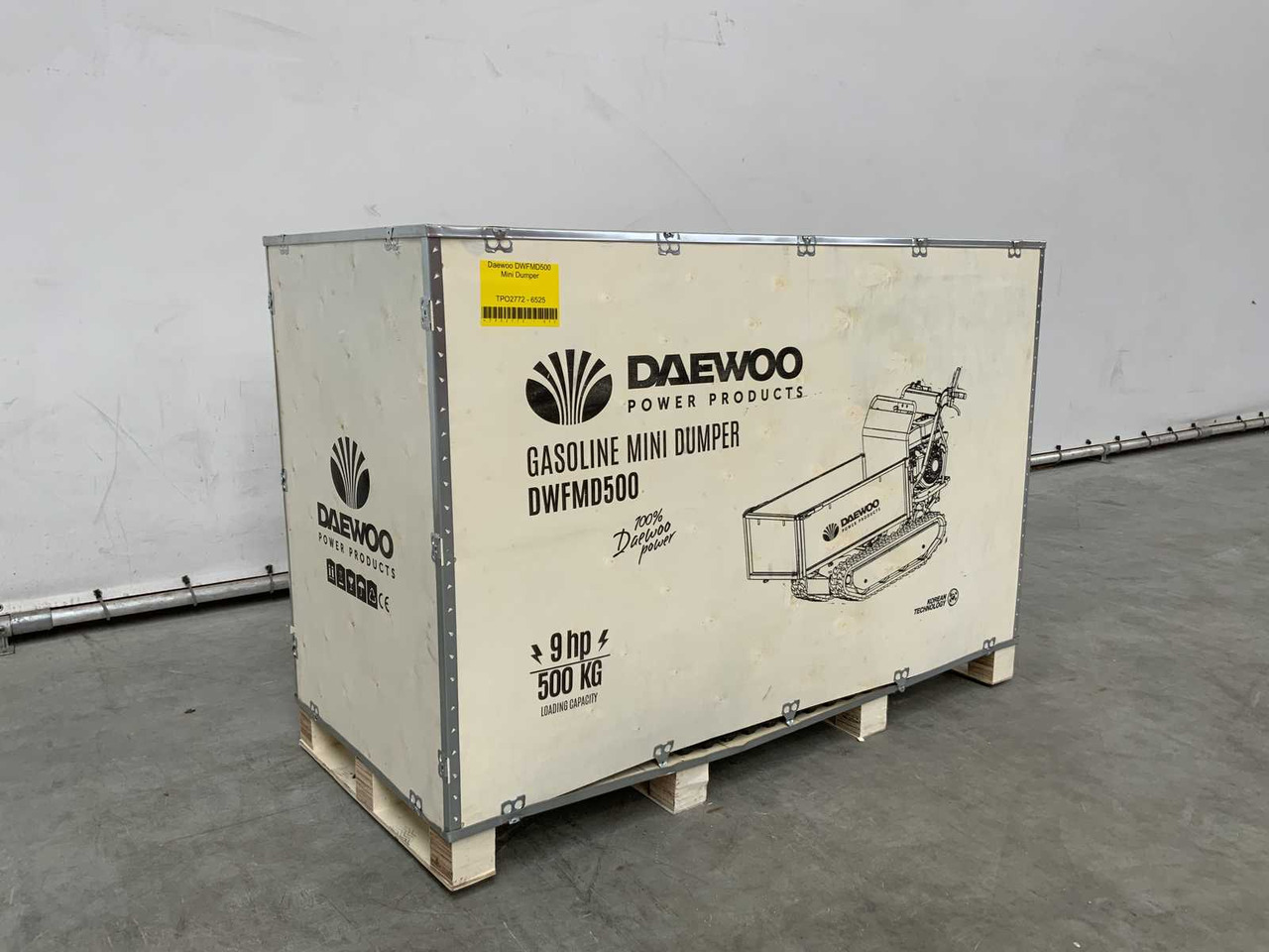 Mini damperli kamyon DAEWOO - 2025 - DWFMD500 - HYDRAULIC DUMPER PETROL: fotoğraf 14