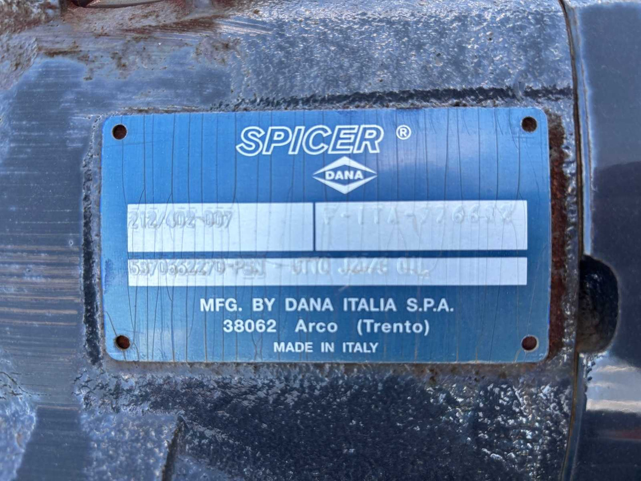 DANA ITALIA S.R.L - Paletli ekskavatör: fotoğraf 2 DANA ITALIA S.R.L - Paletli ekskavatör: fotoğraf 2