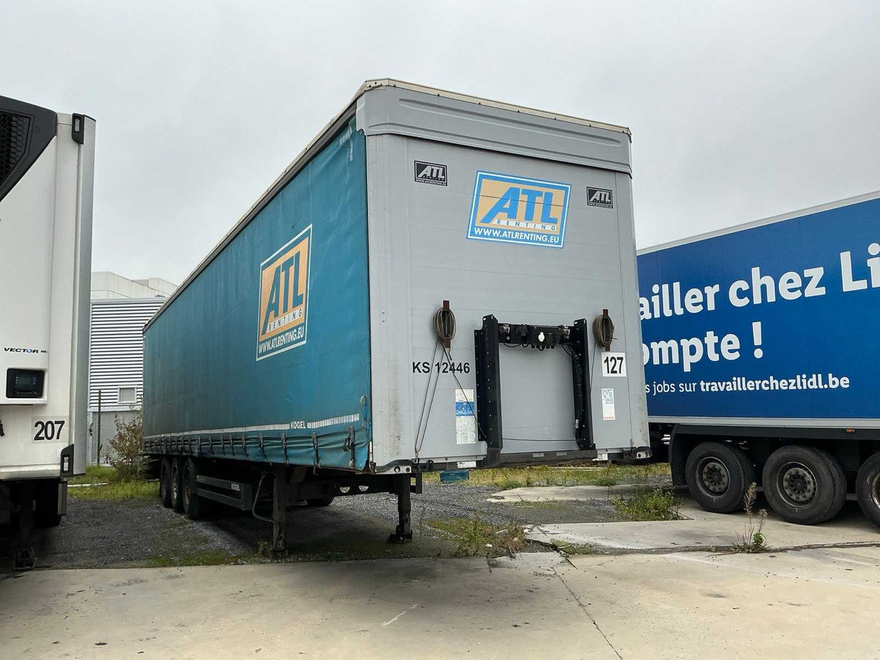 KÖGEL S24-1 CURTAINSIDER TRAILER - Dorse: fotoğraf 2 KÖGEL S24-1 CURTAINSIDER TRAILER - Dorse: fotoğraf 2