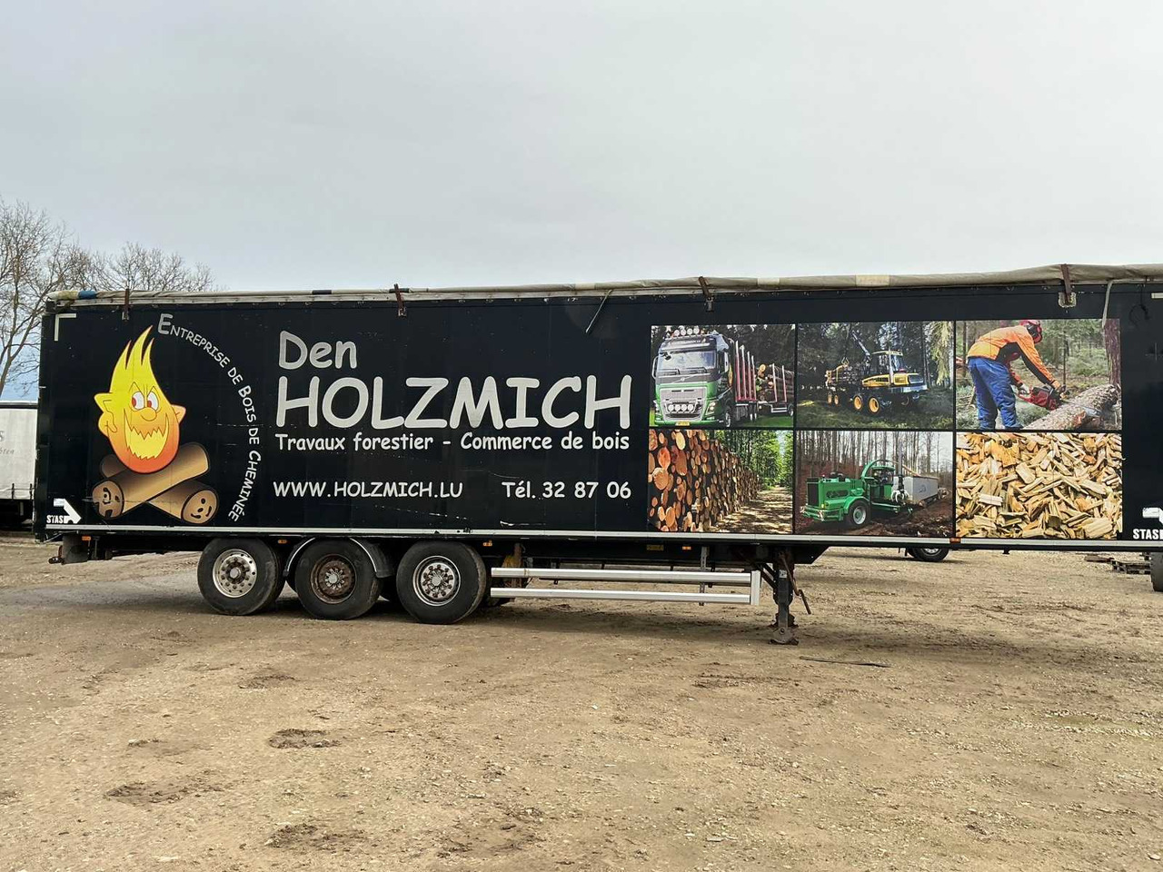 STAS MF1194 WALKING FLOOR SEMI-TRAILER - Dorse: fotoğraf 4 STAS MF1194 WALKING FLOOR SEMI-TRAILER - Dorse: fotoğraf 4