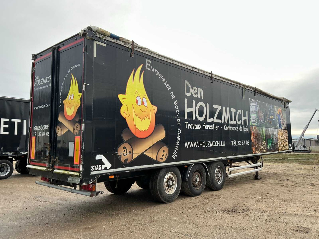 STAS MF1194 WALKING FLOOR SEMI-TRAILER - Dorse: fotoğraf 5 STAS MF1194 WALKING FLOOR SEMI-TRAILER - Dorse: fotoğraf 5