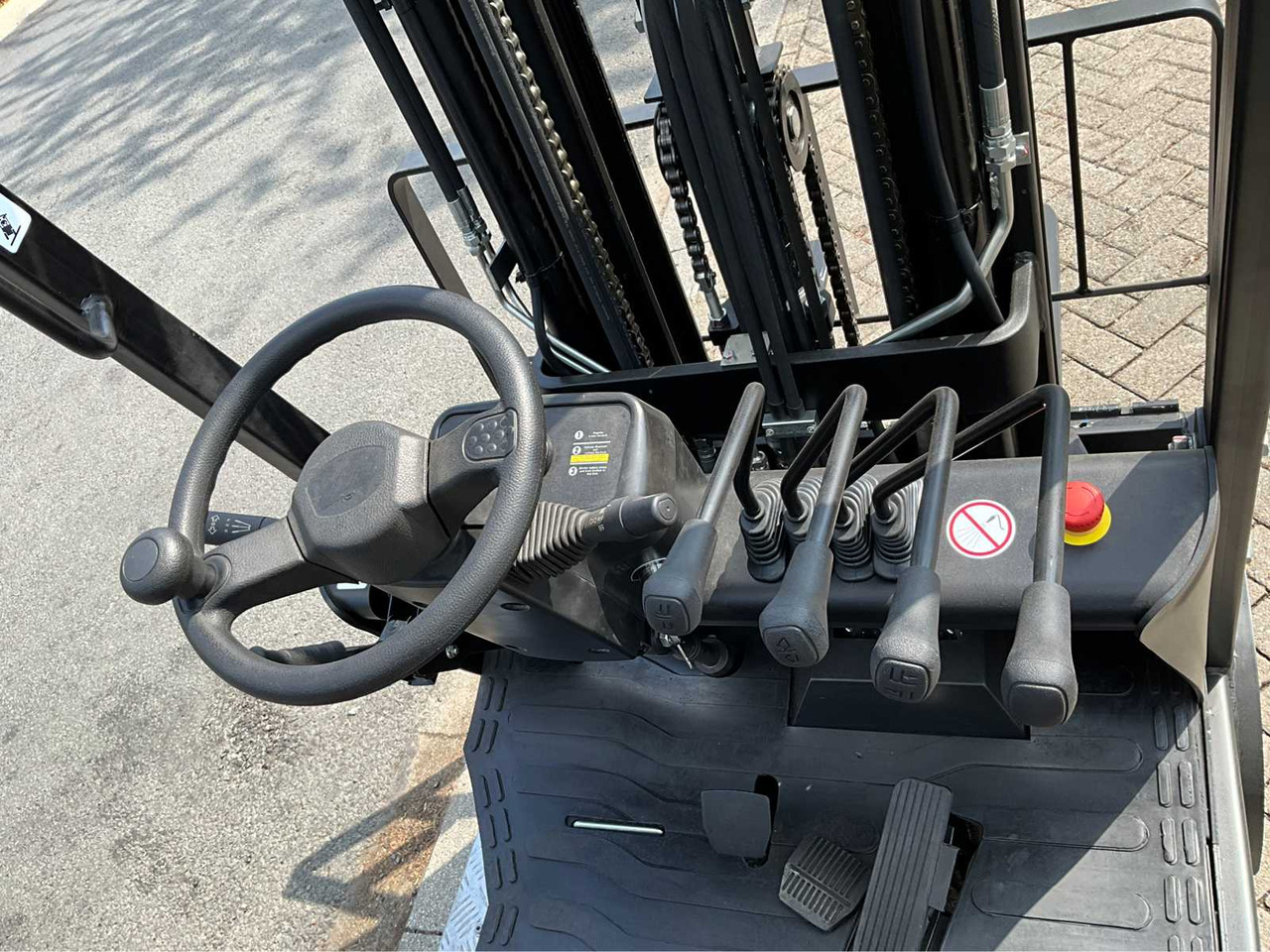 Forklift EP EFS 151 - 4.35 METER TRIPLEX, LI-ION, FREE-LIFT, SIDE-SHIFT - FORKLIFT: fotoğraf 14