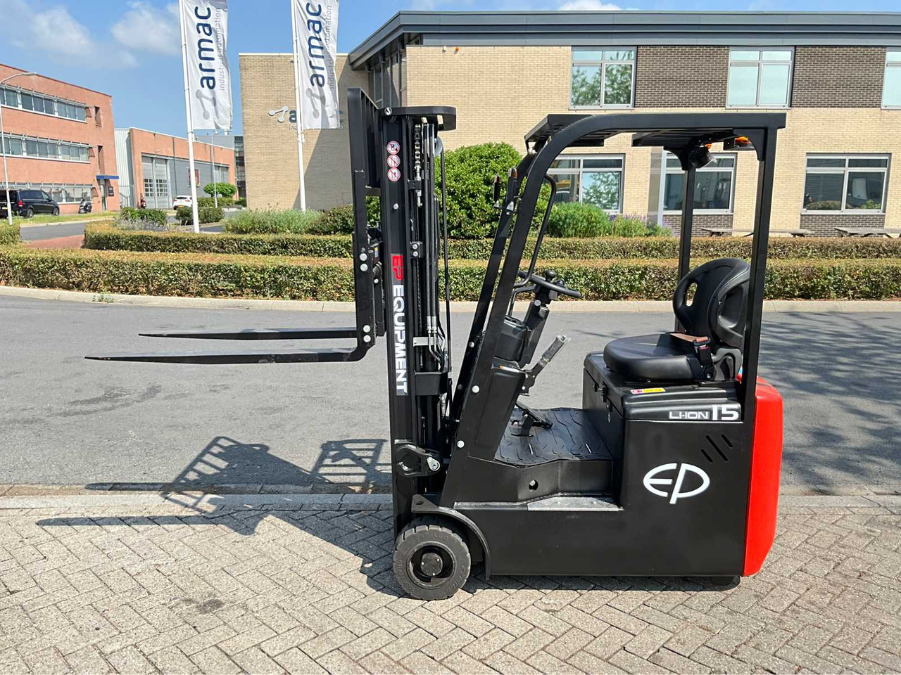 Forklift EP EFS 151 - 4.35 METER TRIPLEX, LI-ION, FREE-LIFT, SIDE-SHIFT - FORKLIFT: fotoğraf 9