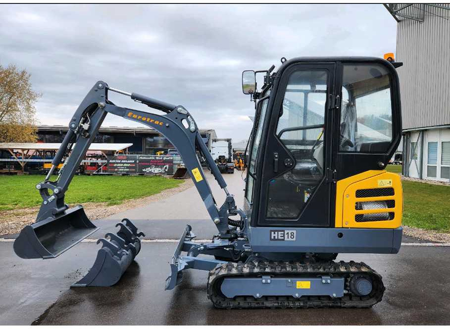 Eurotrac HE18 - Mini ekskavatör: fotoğraf 1 Eurotrac HE18 - Mini ekskavatör: fotoğraf 1
