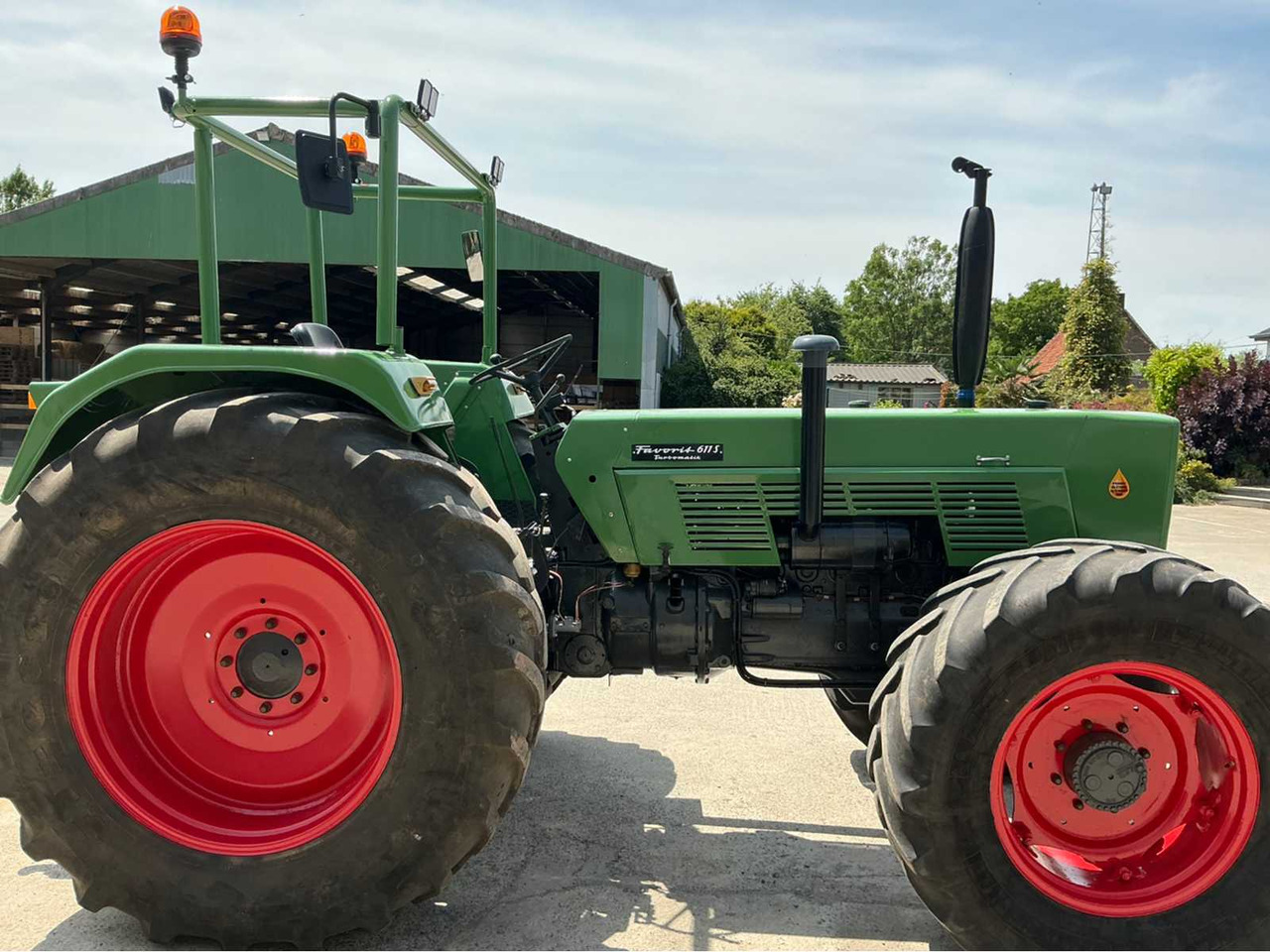 Traktör Fendt 611s: fotoğraf 7