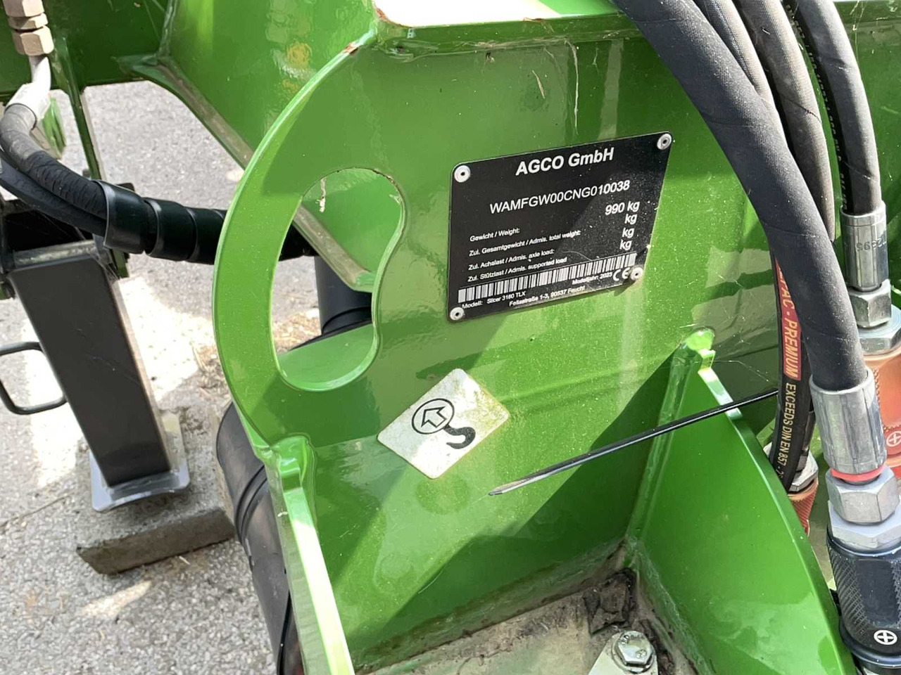 Fendt Slicer 3160 TLX - Dal parçalama makinası: fotoğraf 1 Fendt Slicer 3160 TLX - Dal parçalama makinası: fotoğraf 1