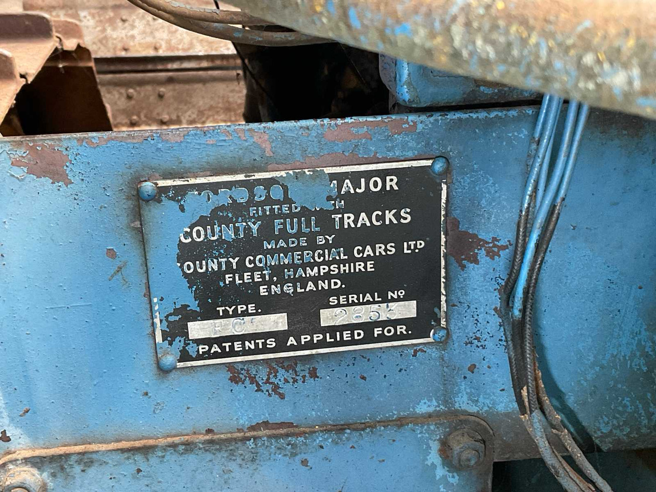 Traktör Fordson County Crawler, E27N, P6: fotoğraf 20