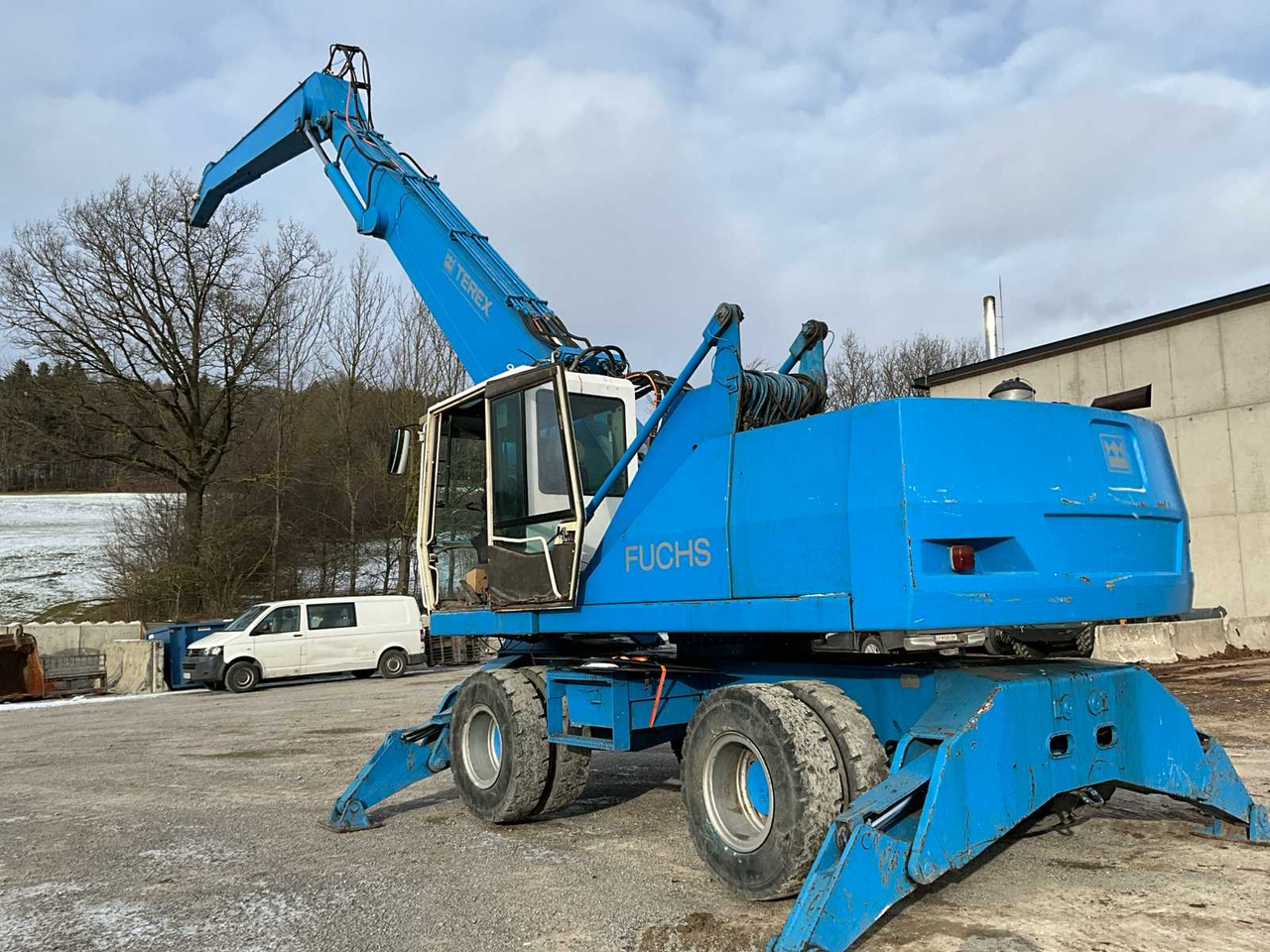 Fuchs MHL350 - Tekerlekli ekskavatör: fotoğraf 3 Fuchs MHL350 - Tekerlekli ekskavatör: fotoğraf 3