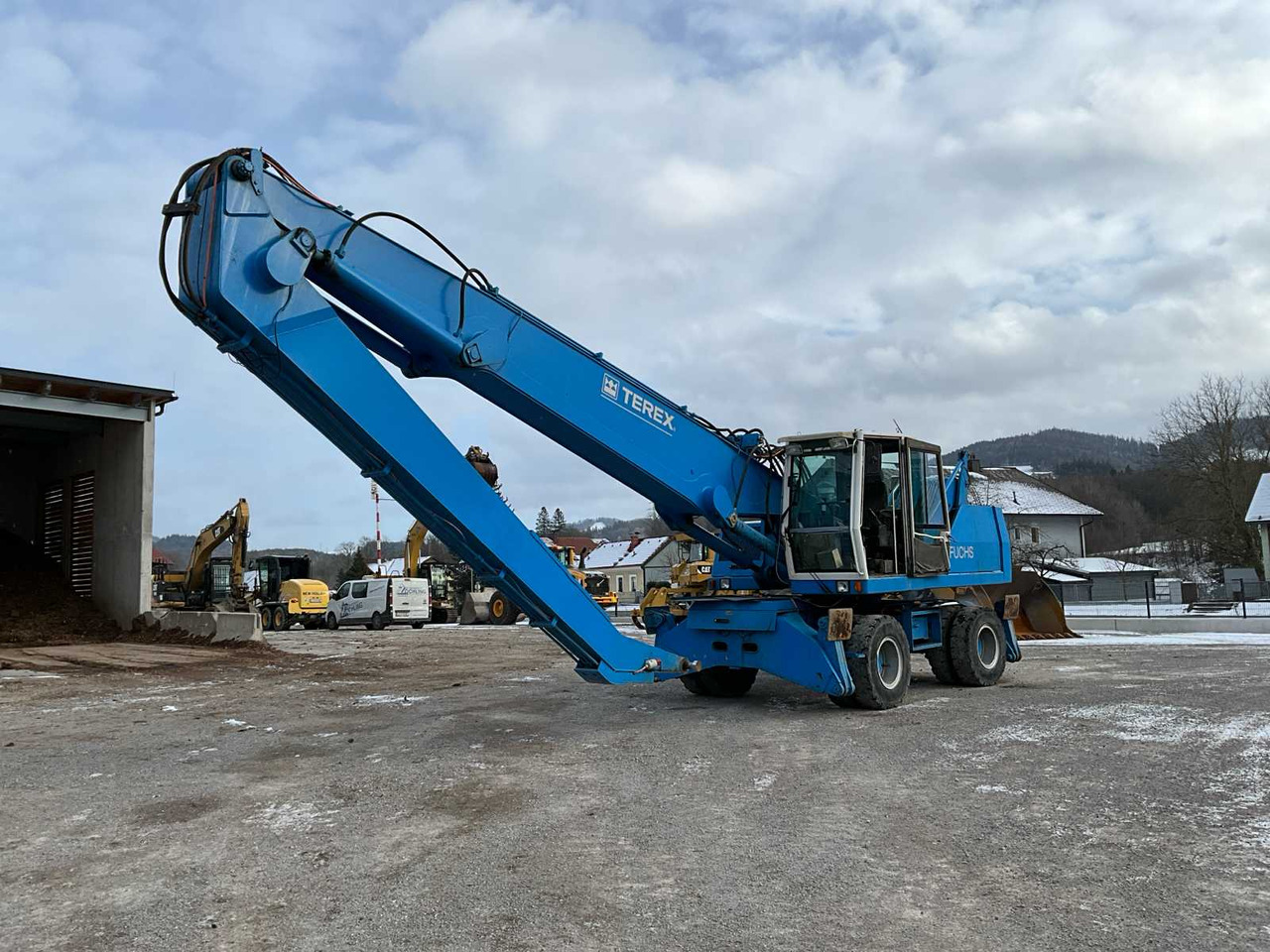 Fuchs MHL350 - Tekerlekli ekskavatör: fotoğraf 4 Fuchs MHL350 - Tekerlekli ekskavatör: fotoğraf 4
