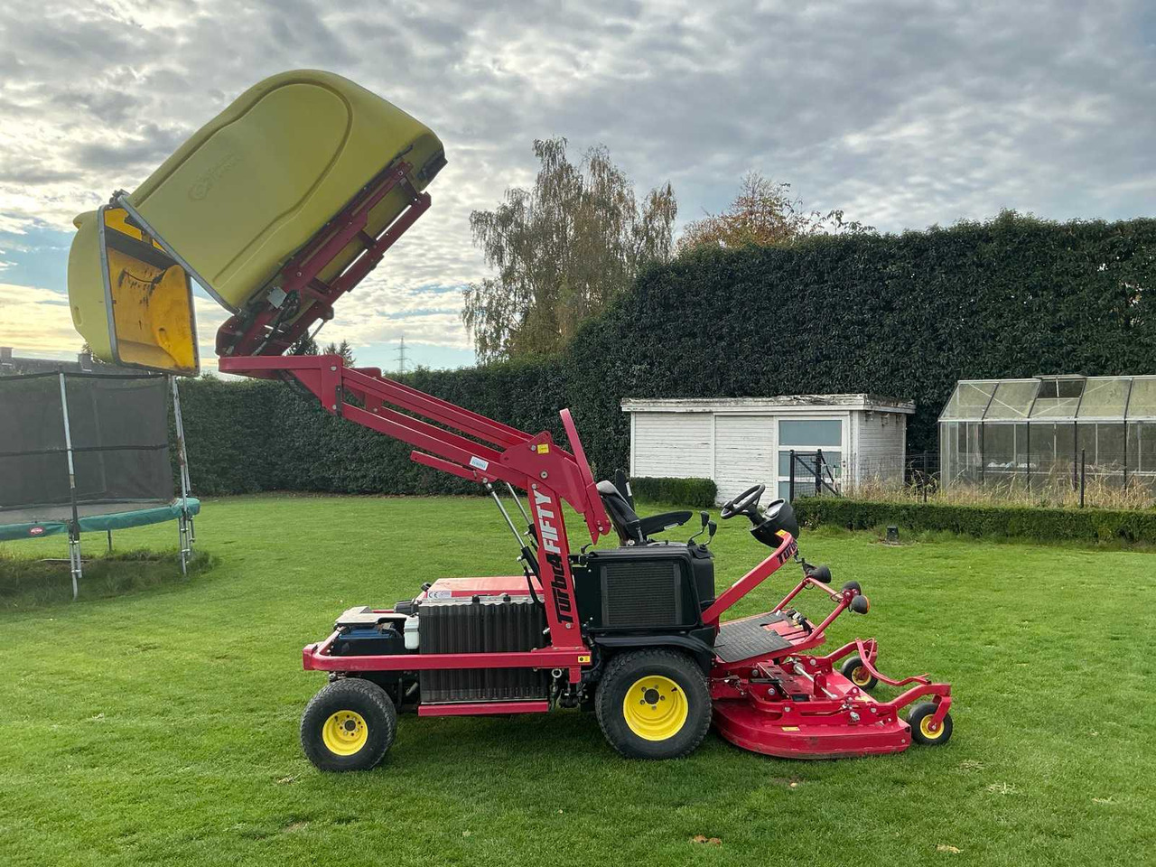 Gianni Ferrari T4 Fifty K/EL - Çim biçme makinesi: fotoğraf 4 Gianni Ferrari T4 Fifty K/EL - Çim biçme makinesi: fotoğraf 4