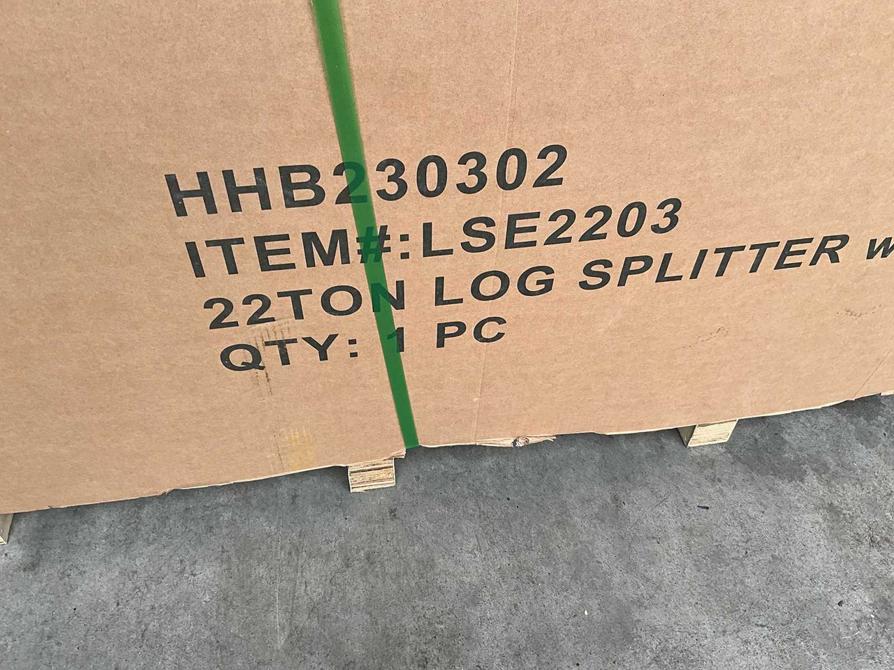 Odun yarma makinesi HH Houtklover 22 ton: fotoğraf 12