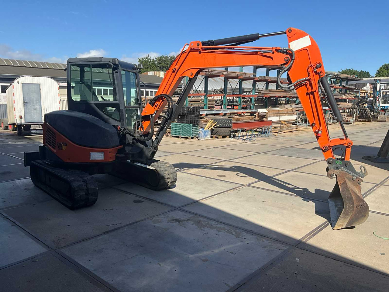 Hitachi ZX52U-3CLR - Paletli ekskavatör: fotoğraf 4 Hitachi ZX52U-3CLR - Paletli ekskavatör: fotoğraf 4