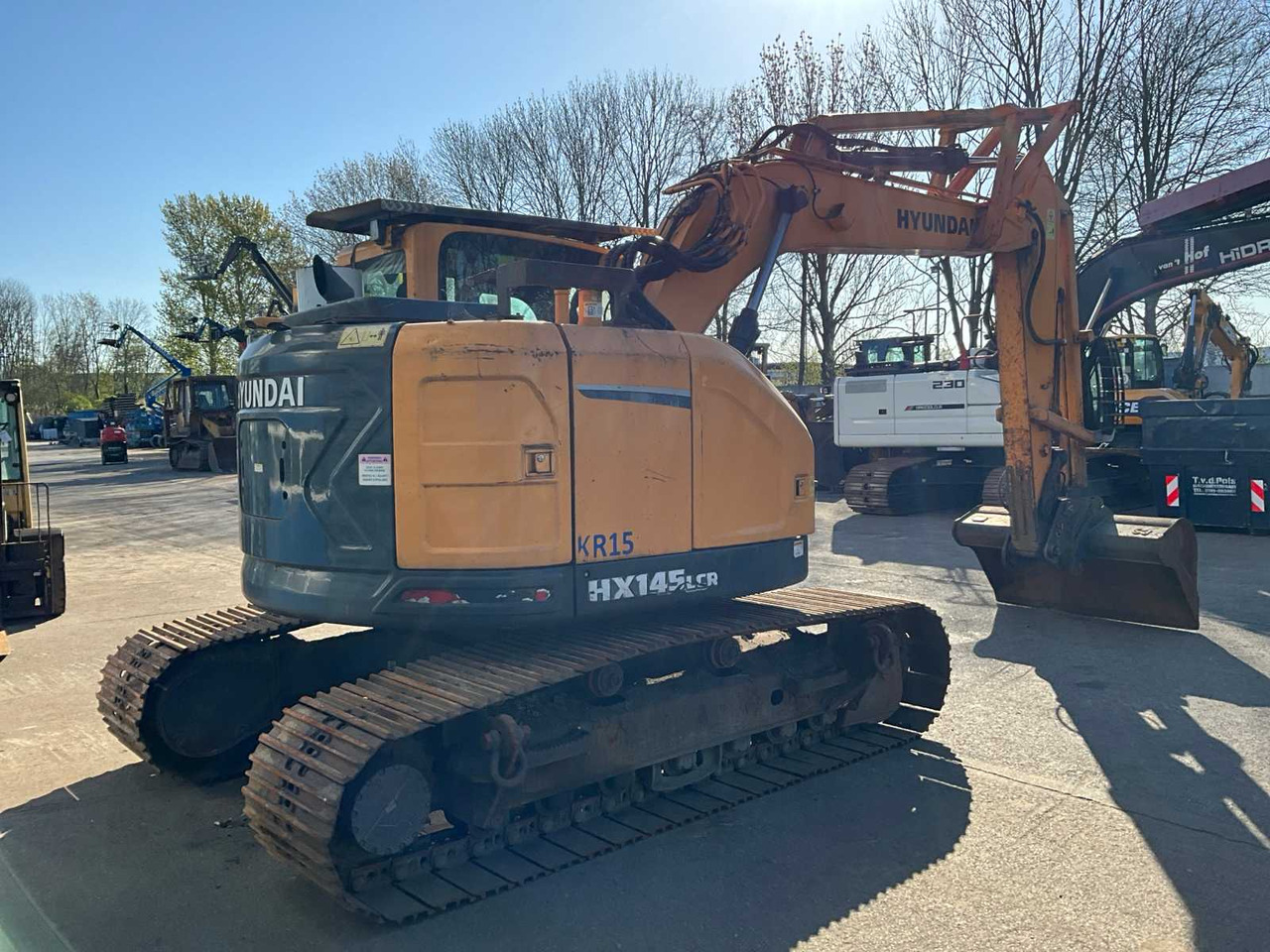 Hyundai HX145LCR - Paletli ekskavatör: fotoğraf 3 Hyundai HX145LCR - Paletli ekskavatör: fotoğraf 3