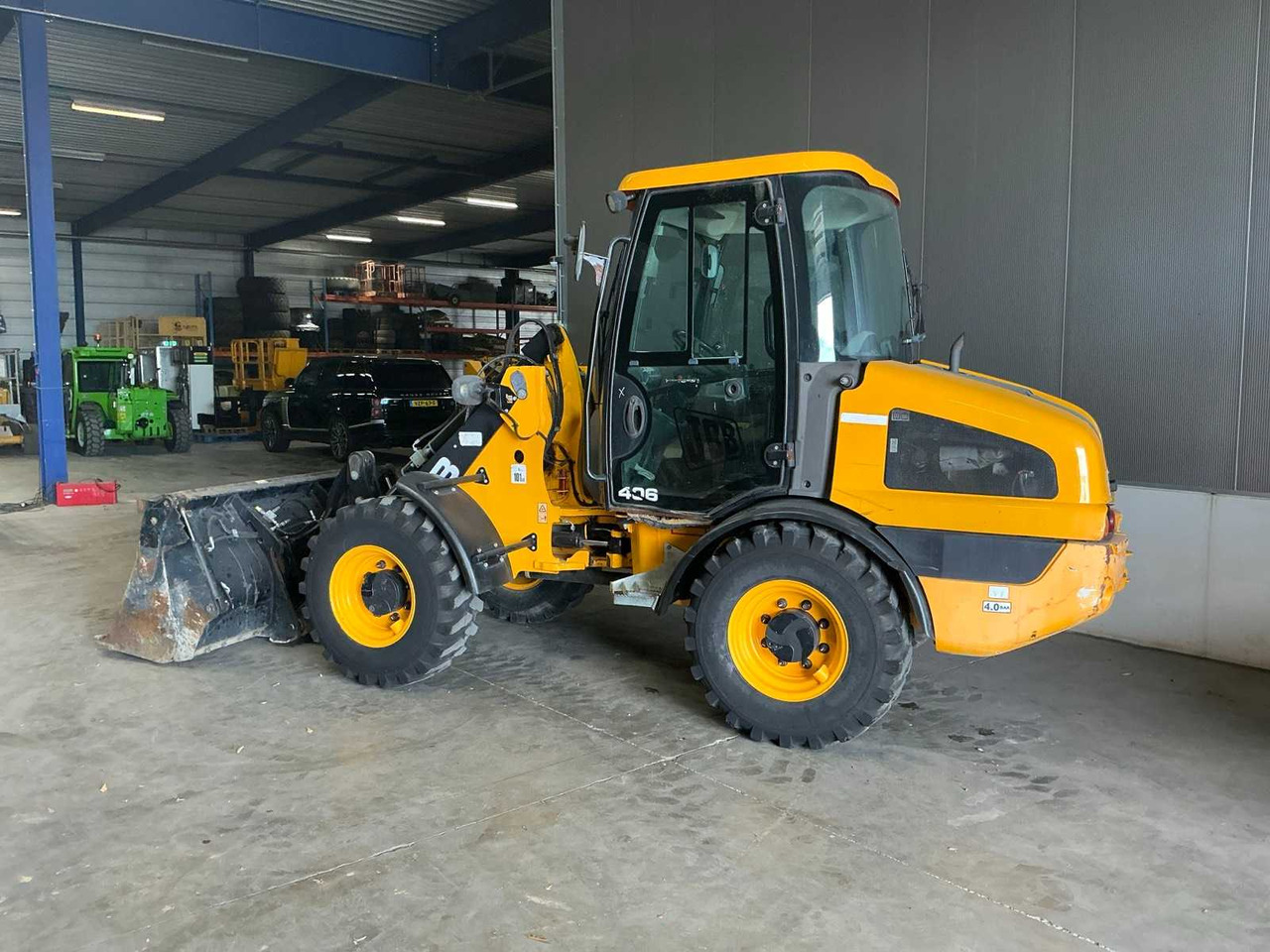 JCB 406 - Tekerlekli yükleyici: fotoğraf 2 JCB 406 - Tekerlekli yükleyici: fotoğraf 2