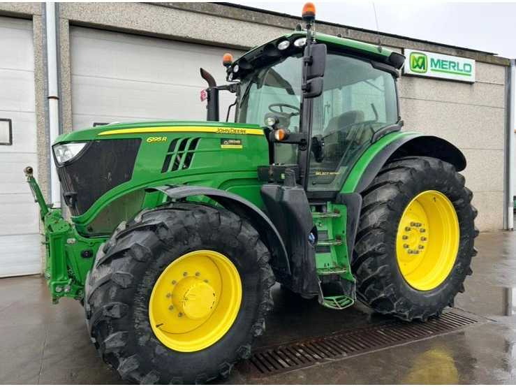 John Deere 6195R - Traktör: fotoğraf 1 John Deere 6195R - Traktör: fotoğraf 1