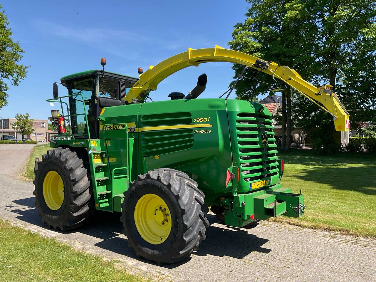 John Deere 7350i ProDrive - Silaj makinesi: fotoğraf 3 John Deere 7350i ProDrive - Silaj makinesi: fotoğraf 3