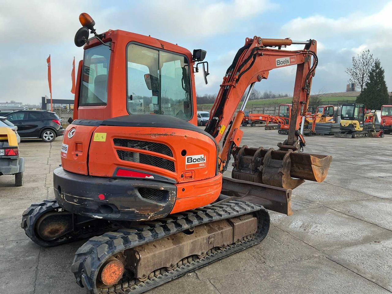 KUBOTA - U55-4 KGLS2 - MIDI-EXCAVATOR - 2015 (135400101) - Ekskavatör: fotoğraf 4 KUBOTA - U55-4 KGLS2 - MIDI-EXCAVATOR - 2015 (135400101) - Ekskavatör: fotoğraf 4