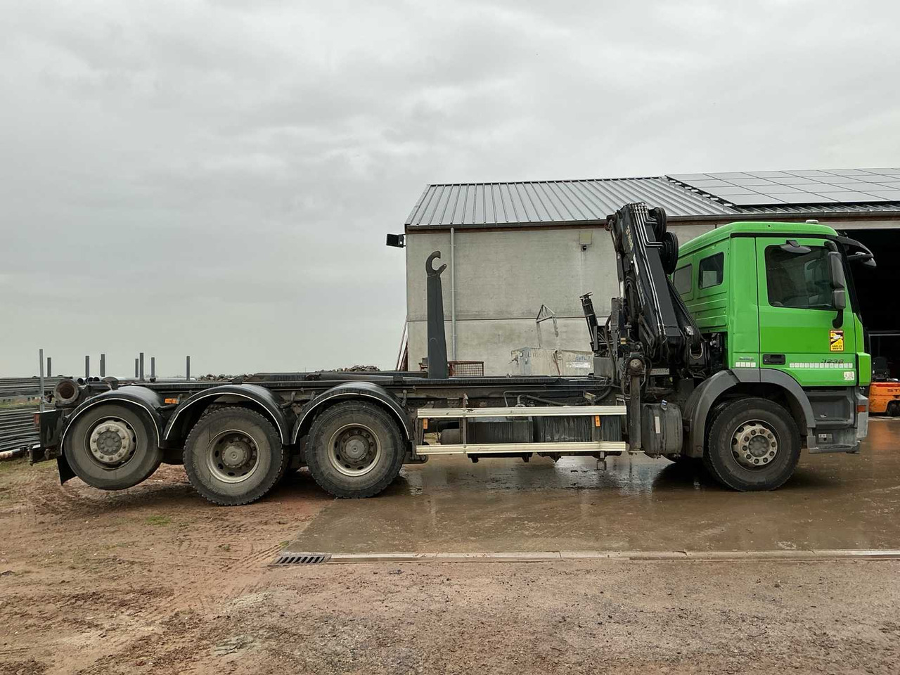 MERCEDES-BENZ ACTROS - LOADING CRANE/CONTAINER HOOK - 514 400KM - 2012 - Kamyon: fotoğraf 3 MERCEDES-BENZ ACTROS - LOADING CRANE/CONTAINER HOOK - 514 400KM - 2012 - Kamyon: fotoğraf 3