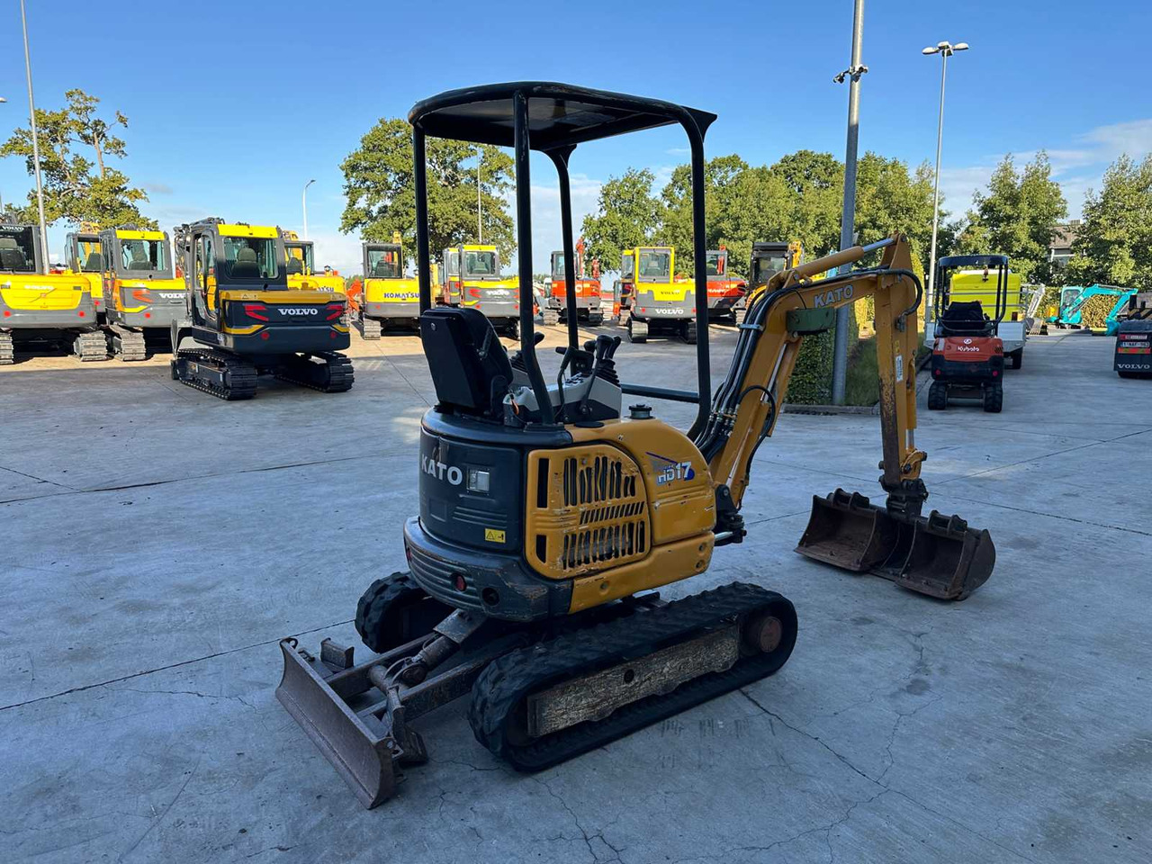 Kato 17VXE - Mini ekskavatör: fotoğraf 4 Kato 17VXE - Mini ekskavatör: fotoğraf 4