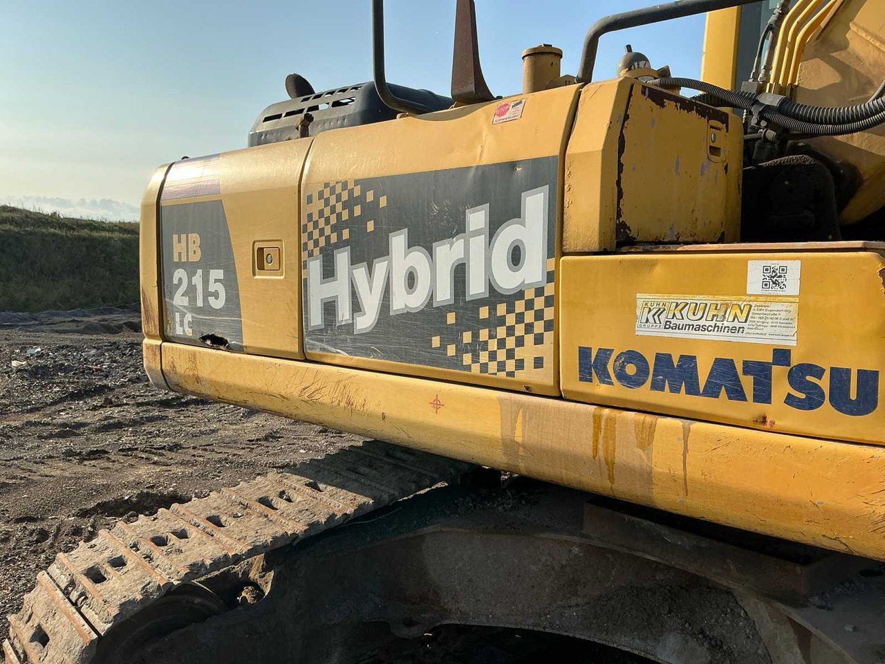 Paletli ekskavatör Komatsu HB215 Hybrid: fotoğraf 22