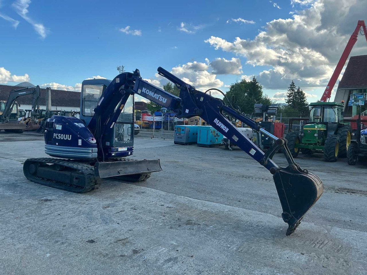 Komatsu PC50 UU-2 - Mini ekskavatör: fotoğraf 4 Komatsu PC50 UU-2 - Mini ekskavatör: fotoğraf 4