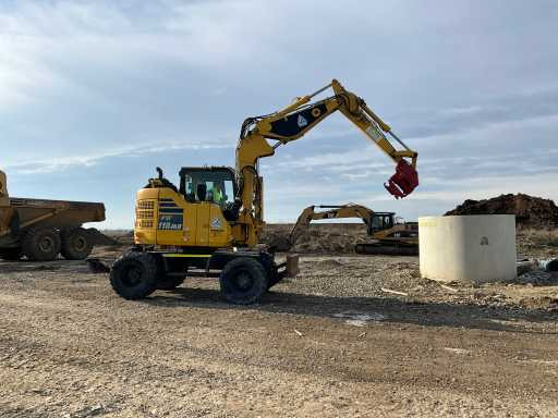 Komatsu PW118MR-11 - Tekerlekli ekskavatör: fotoğraf 5 Komatsu PW118MR-11 - Tekerlekli ekskavatör: fotoğraf 5