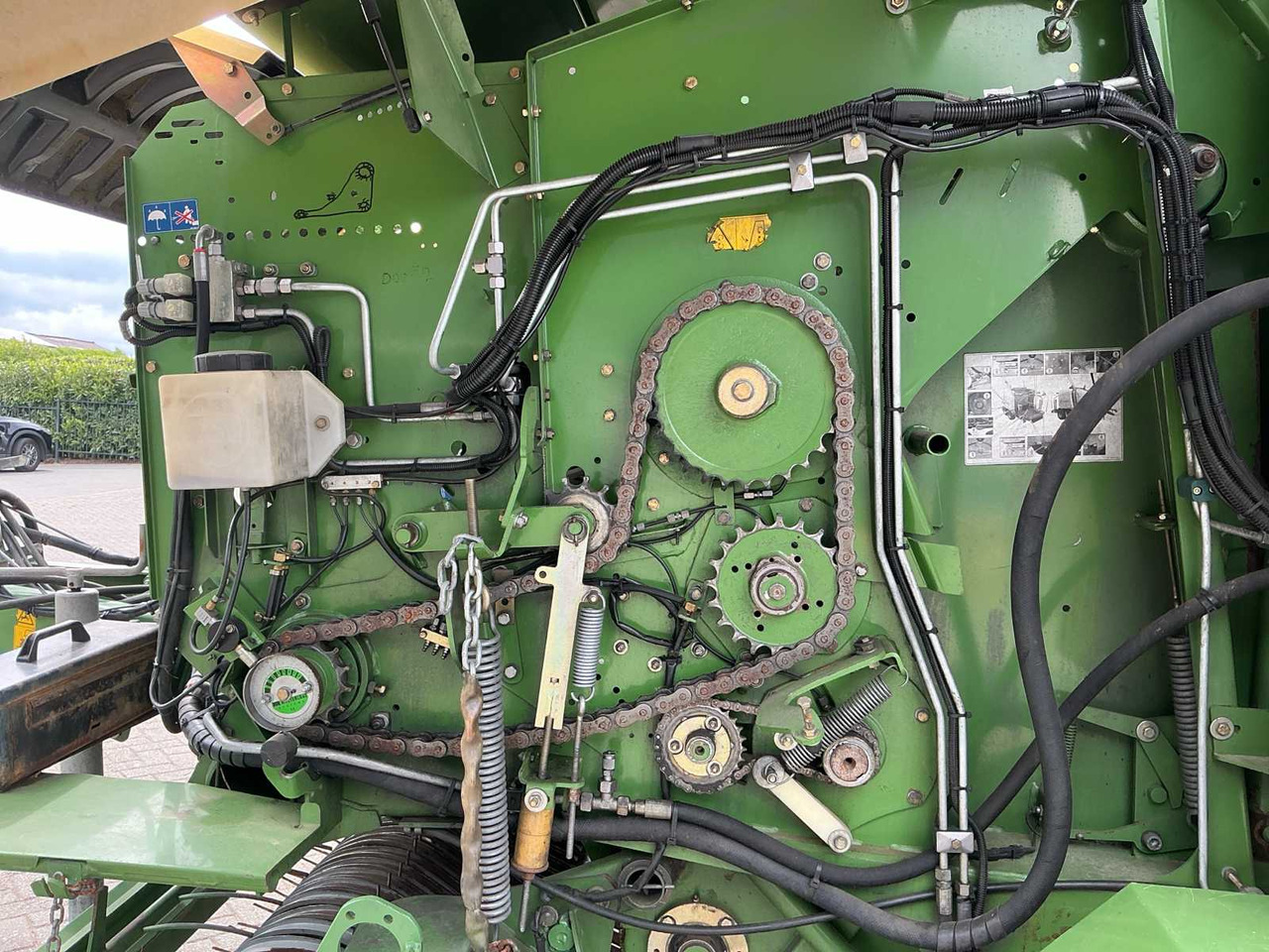 Silindirik balya makinesi Krone Comprima CF 155 XC: fotoğraf 32