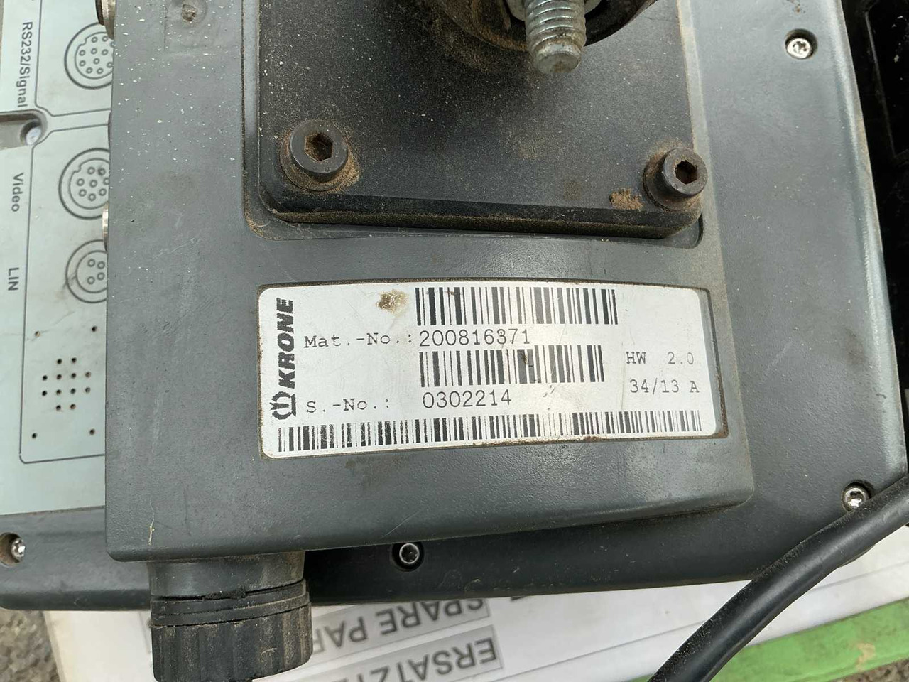 Silindirik balya makinesi Krone Comprima CF 155 XC: fotoğraf 37