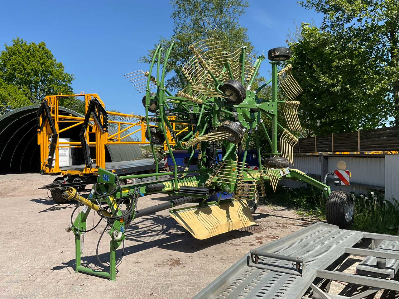 Krone KS203C1-Swadro TC 760 - Traktör römorku: fotoğraf 3 Krone KS203C1-Swadro TC 760 - Traktör römorku: fotoğraf 3