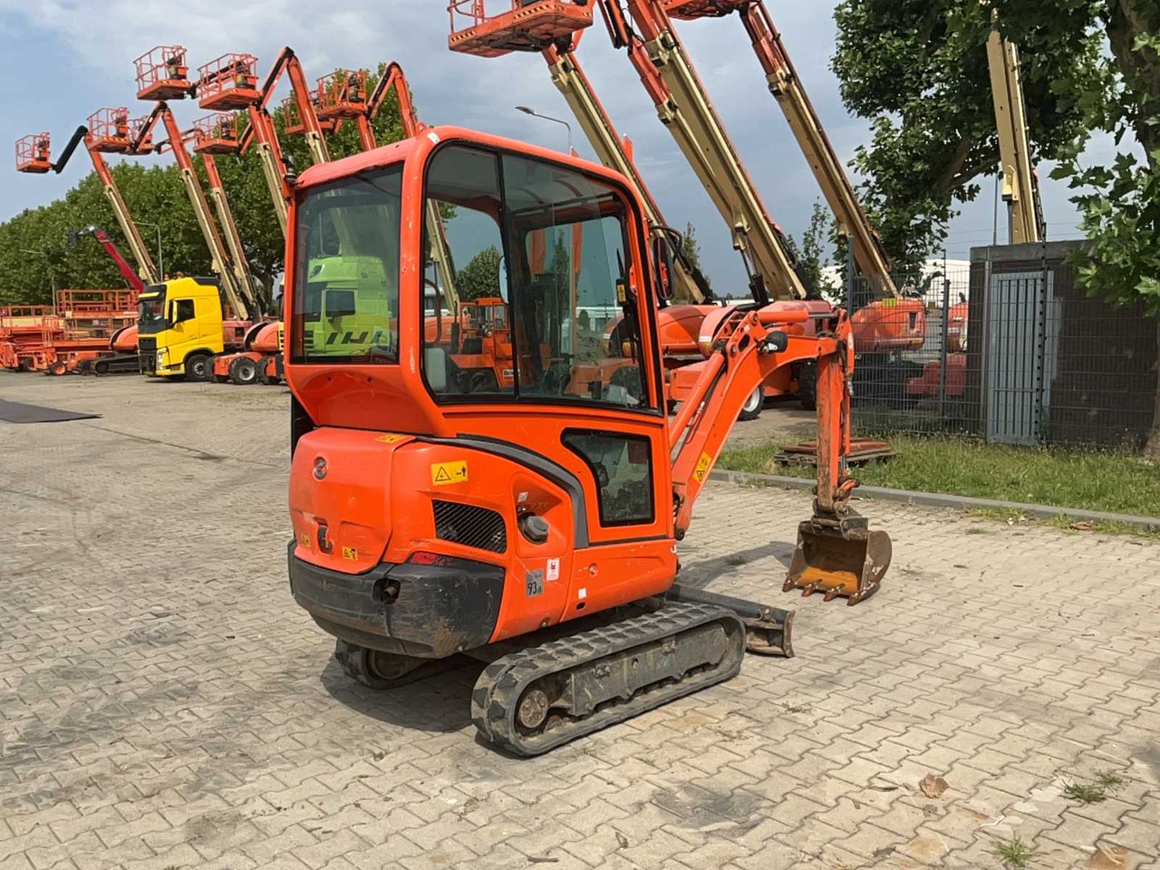 Kubota KX016-4 - Mini ekskavatör: fotoğraf 5 Kubota KX016-4 - Mini ekskavatör: fotoğraf 5