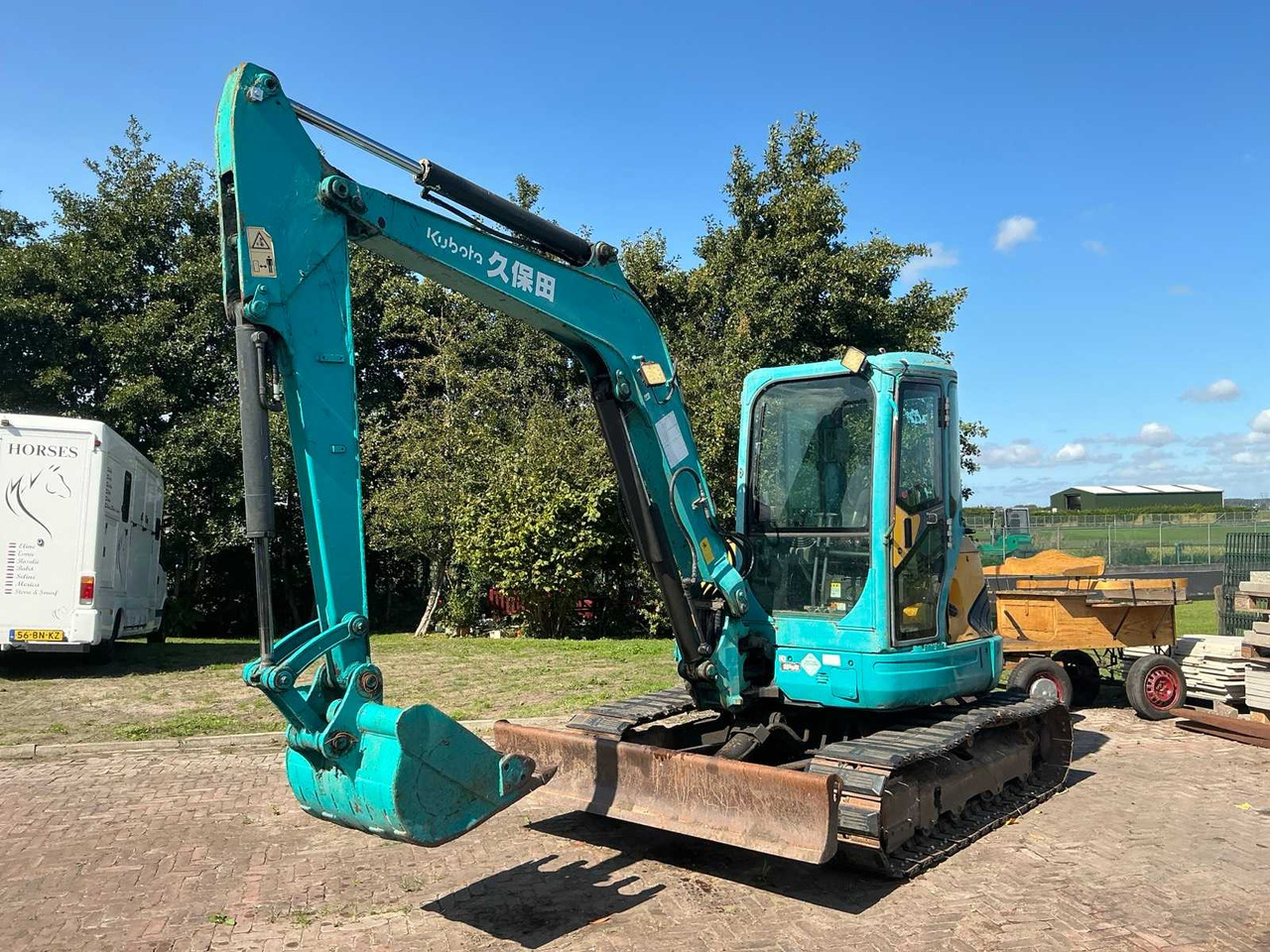 Kubota KX155-3SZ - Paletli ekskavatör: fotoğraf 1 Kubota KX155-3SZ - Paletli ekskavatör: fotoğraf 1