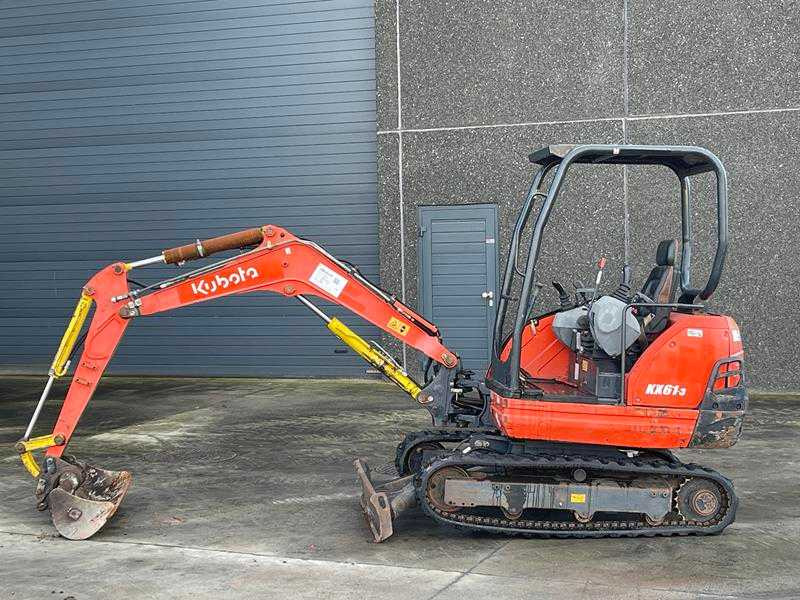 Kubota KX61-3 - Paletli ekskavatör: fotoğraf 1 Kubota KX61-3 - Paletli ekskavatör: fotoğraf 1