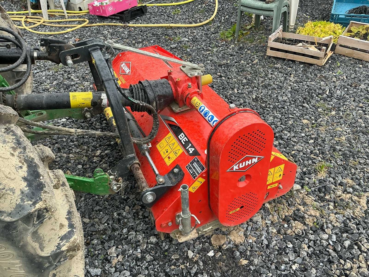 Kuhn BE14 - Sap parçalama makinası: fotoğraf 4 Kuhn BE14 - Sap parçalama makinası: fotoğraf 4