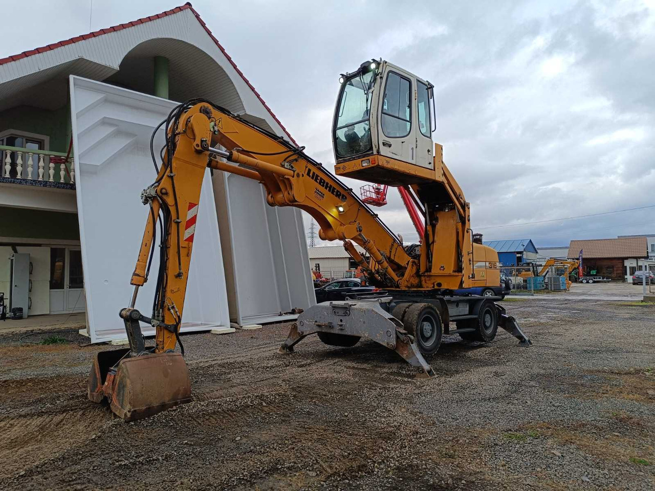 LIEBHERR - A 316 LITRONIC - WHEELED EXCAVATOR - 2009 - Tekerlekli ekskavatör: fotoğraf 1 LIEBHERR - A 316 LITRONIC - WHEELED EXCAVATOR - 2009 - Tekerlekli ekskavatör: fotoğraf 1