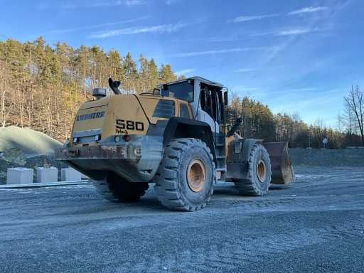 Liebherr L580 - Tekerlekli yükleyici: fotoğraf 5 Liebherr L580 - Tekerlekli yükleyici: fotoğraf 5