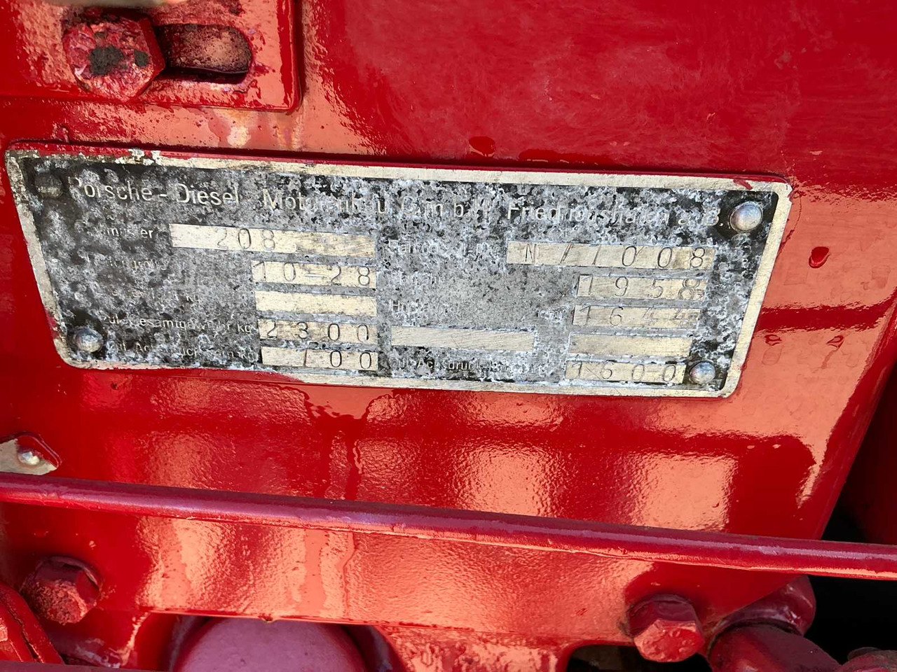 Traktör Porsche Standard N208: fotoğraf 17