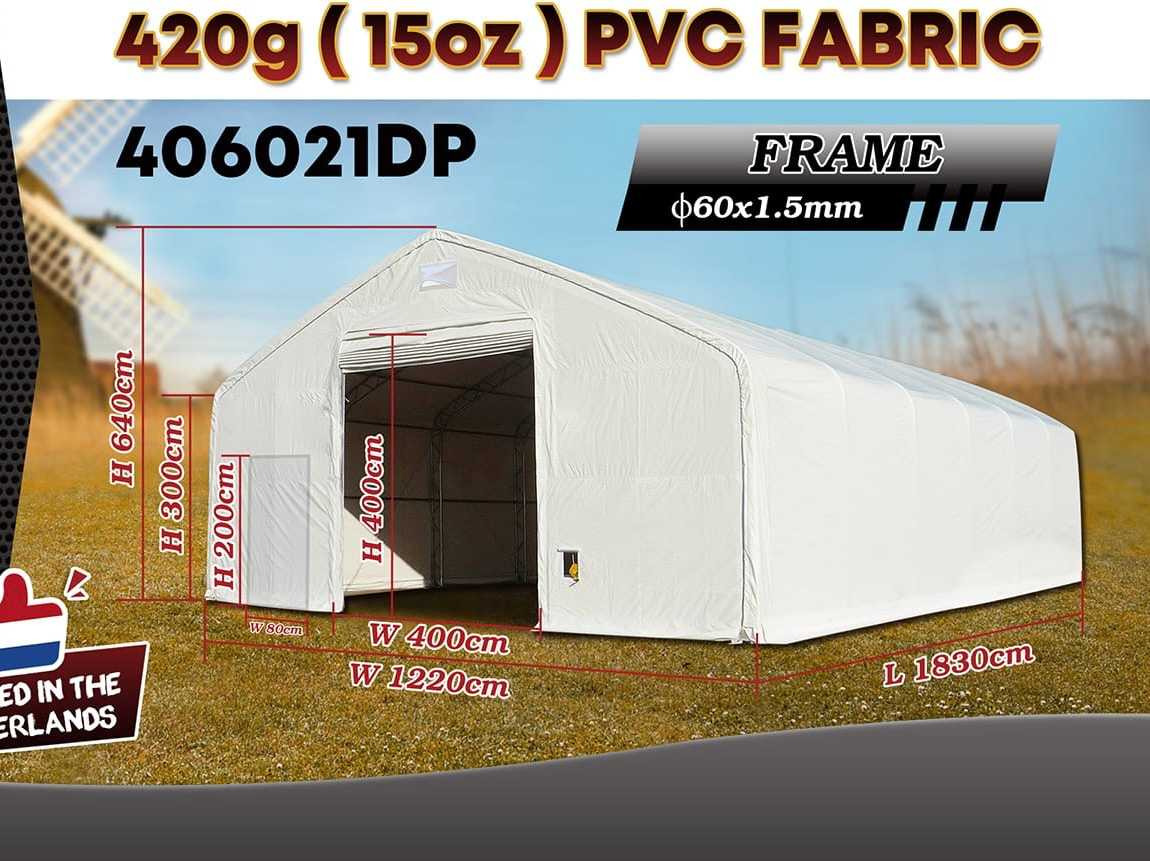 Rhino-Cross-Shelter 406021DP 18,3x12,2x6,4 m - Depolama tankı: fotoğraf 2 Rhino-Cross-Shelter 406021DP 18,3x12,2x6,4 m - Depolama tankı: fotoğraf 2